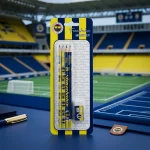 Fenerbahçe Lisanslı Dörtlü Kurşun Kalem ve Silgi Seti – Sarı Lacivert - Görsel 5