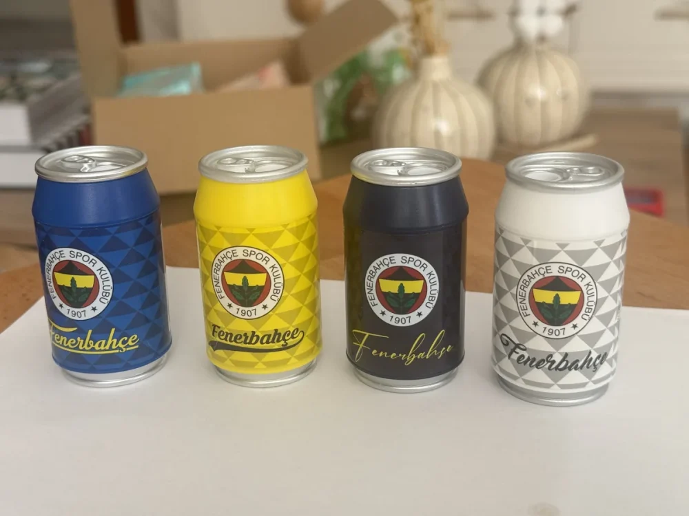 Fenerbahçe Lisanslı Kutu Kola Şeklinde Kalemtıraş ve Silgi – FB Taraftar Kırtasiye - Görsel 7
