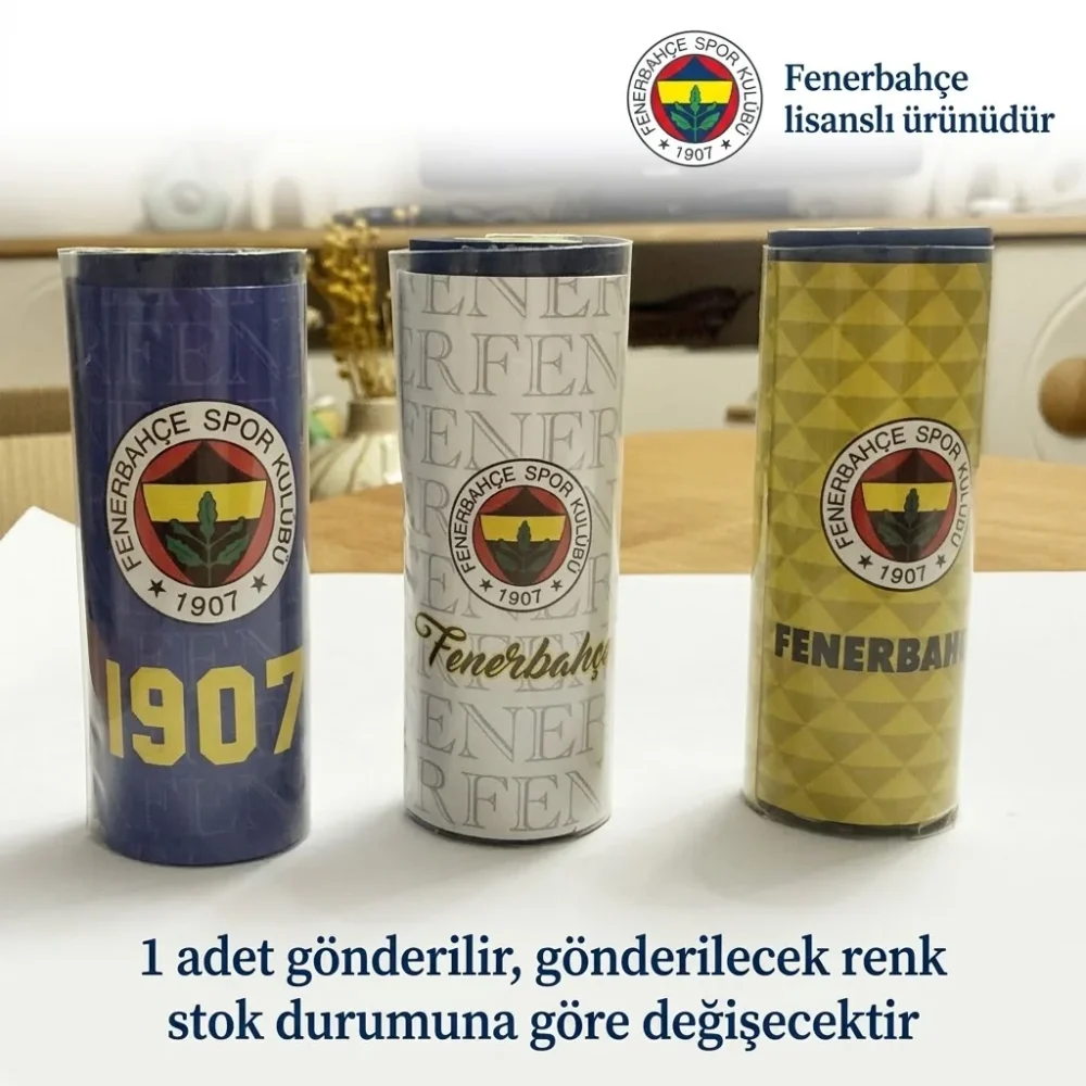 Fenerbahçe Lisanslı Yuvarlak Silgi – Silindir Kutulu Taraftar Silgisi - Görsel 5
