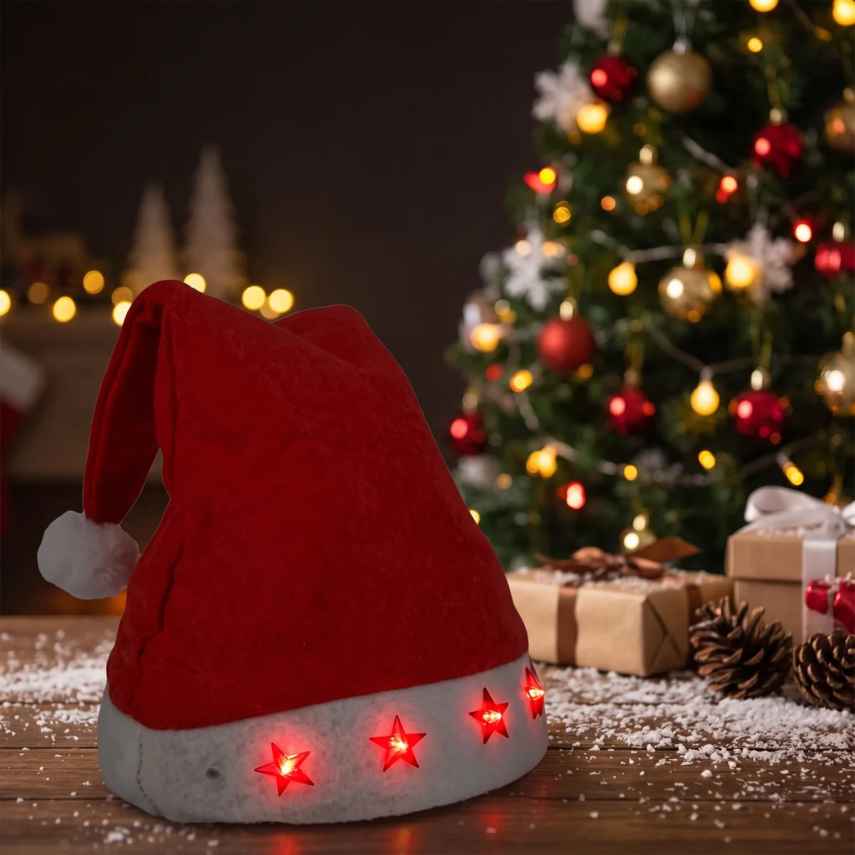 isikli-led-yilbasi-sapkasi-1 Işıklı LED Yılbaşı Şapkası - Görsel 1