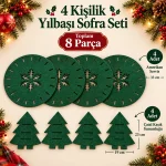 Keçe Yılbaşı Sofra ve Servis Seti - Görsel 6