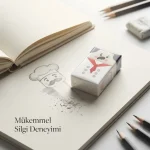 Kelleşen Silgi – Komik Karakterli Saçı Dökülen Eğlenceli Silgi - Görsel 3