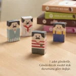 Kelleşen Silgi – Komik Karakterli Saçı Dökülen Eğlenceli Silgi - Görsel 8