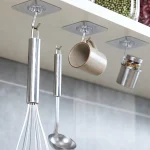 Kendinden Yapışkanlı Kancalı Askı – Delmeden Duvara Yapışan Şeffaf Askı - Görsel 8