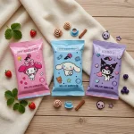 Kuromi Paket Islak Mendil – Sanrio Kuromi Desenli Cep Mendili - Görsel 3
