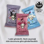 Kuromi Paket Islak Mendil – Sanrio Kuromi Desenli Cep Mendili - Görsel 5
