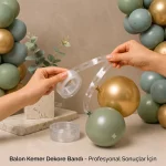 Plastik Balon Zinciri Aparatı – 5 Metre Balon Şeridi ve Balon Kemeri