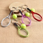 Tenis Raketi Anahtarlık – Mini Raket ve Toplu Sporcu Anahtarlığı - Görsel 2
