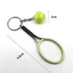 Tenis Raketi Anahtarlık – Mini Raket ve Toplu Sporcu Anahtarlığı - Görsel 3