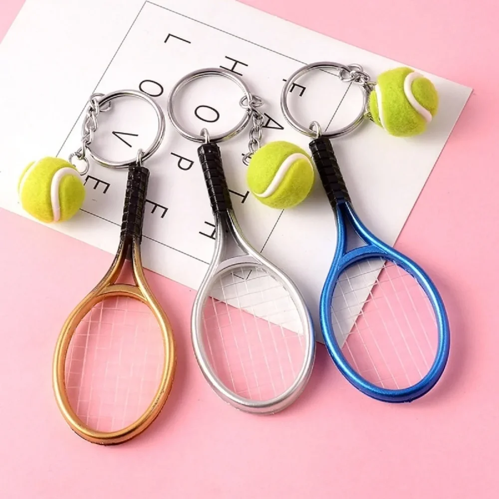 Tenis Raketi Anahtarlık – Mini Raket ve Toplu Sporcu Anahtarlığı - Görsel 5