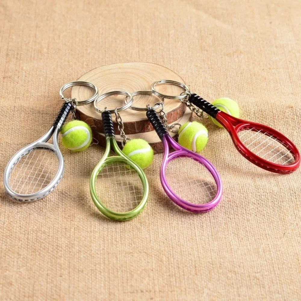 Tenis Raketi Anahtarlık – Mini Raket ve Toplu Sporcu Anahtarlığı - Görsel 7