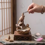 Zen Tarzı Şelale Geri Akış Tütsülük – Dekoratif Aromaterapi Tütsülüğü - Görsel 4